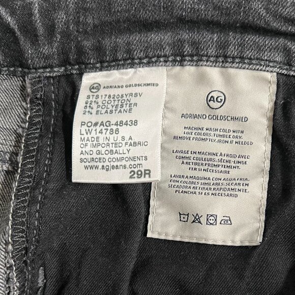 AG Isabelle High Rise Straight Crop - Picture 11 of 12